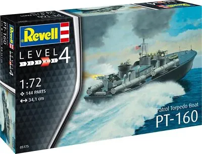 $37.81 • Buy Revell 05175 Patrol Torpedo Boat PT-559/PT-160 Plastic Kit 1/72 Scale - T48 Post
