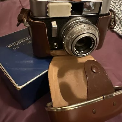 Voigtlander Lanthar 2.8 / 50mm Lens Vintage Camera With Case • $5