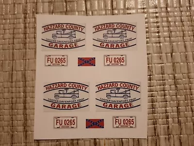  Cooters Tow Truck 1:18 Scale Waterslide Decals Dukes Of Hazzard • $7.50