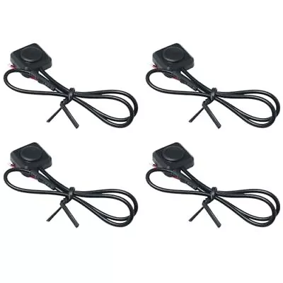 4PCS Black Momentary Switch Momentary Push Button ON Off Switch 12V 24V Surfa... • $17.37