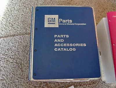 1976-1981 Cadillac All Models 1984-1992 Brougham GM Parts Catalogs & Binder • $130