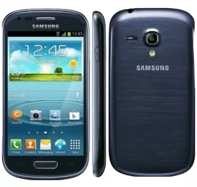 Samsung Galaxy SIII Mini (A+ Grade)VE GT-I8200 - 8GB - BLUE (Unlocked) • £24.99