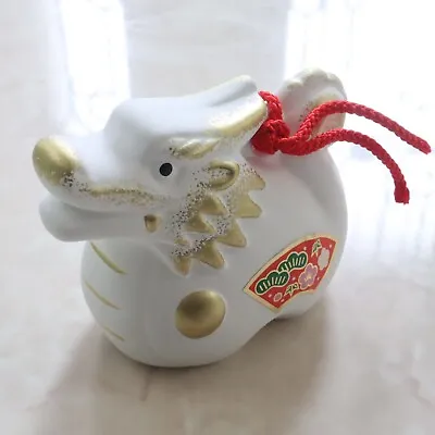 Japanese Year 2024 Oriental Zodiac Dragon Pottery Bell Ornament Happiness • £4.05