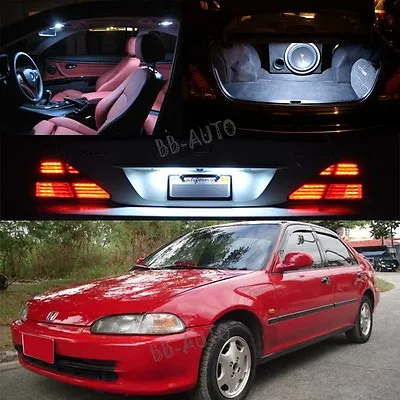 92-95 Civic Interior White LED Bulb Package (Map Dome + Trunk + License Plate)2 • $11.49