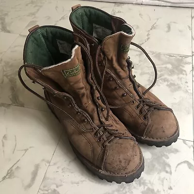 MENS CABELA’S Danner Elk Hunting Goretex 400g Thinsulate Boots Leather Size 11 • $120