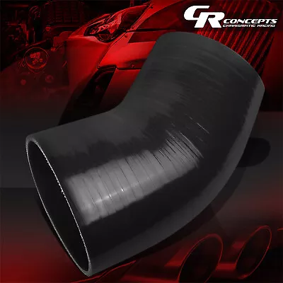 4  45 Degree 4-ply Black Silicone Hose Turbo/intake/intercooler Pipe Coupler • $14.38