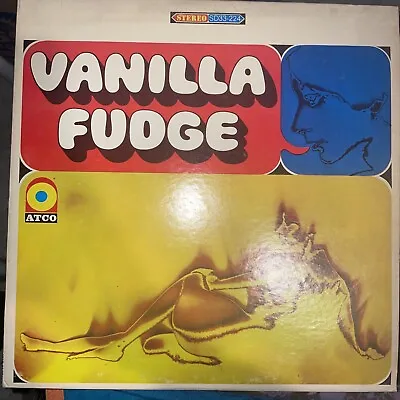 VANILLA FUDGE Self Titled Debut LP 1967 ATCO SD33-224 Vinyl. G+ • $11.99