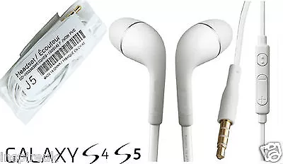 Earphones Handsfree Headphones For Samsung Galaxy S3 / S4 / S5 / Note 3 • £10.96