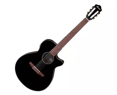 Used Ibanez AEG50NBKH AEG Acoustic Guitar - Black High Gloss • $279.99