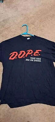 Vintage MARILYN MANSON 1998 DOPE DARE Shirt LARGE Official • $99.99