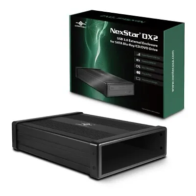 Vantec NexStar DX2 USB 3.0 External Enclosure For SATA Blu-Ray/CD/DVD Drive • $64.99