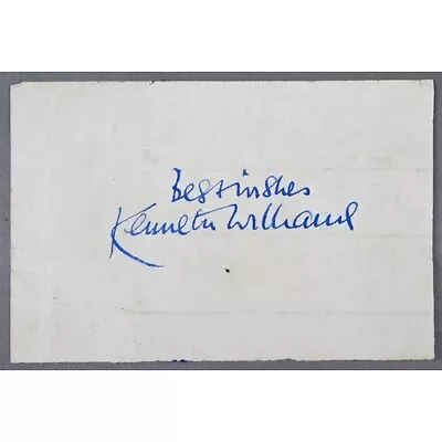 Kenneth Williams  Carry On Films Signed Album Page Autographed • £125