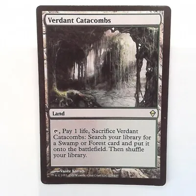 Magic The Gathering MTG Verdant Catacombs - Zendikar Non Foil • $25.50