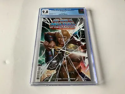 He-man And The Masters Of The Multiverse 1 Cgc 9.8 White Pgs Dc Comics 2020 R4w • $110.18