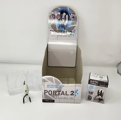 Portal 2 Series III Store Display Box & Closed Sentry Turret NECA WizKids Valve • $249