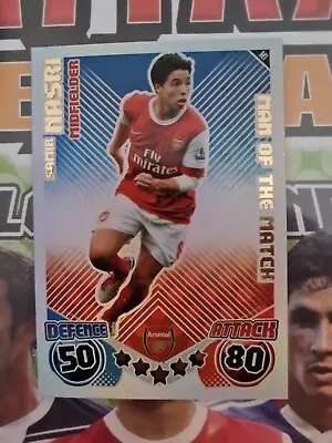 Match Attax Extra 10/11 Man Of The Match Samir Nasri • £3