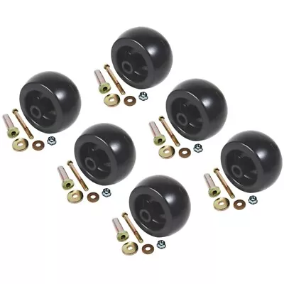 (6) Deck Wheel Kit Fits Exmark Viking Lazer Z Fits Toro Groundsmaster Zero Turn • $46.89