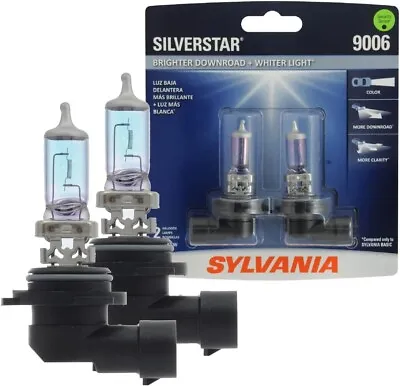 Sylvania Silverstar 9006 Pair Set High Performance Headlight Bulbs NEW • $29.89