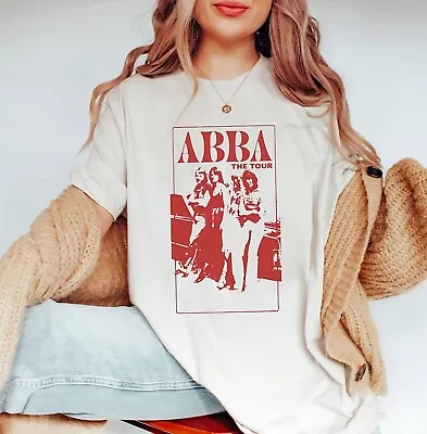Vintage 1979 Abba The Tour Shirt ABBA 1979 Tour Shirt Unisex Shirt For Fan  • $38.95