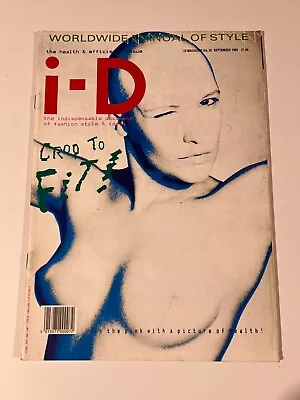 I-D Magazine N°29 SEP 1985 London Fashion Art Design Katharine Hamnett Cornejo ! • $44.99