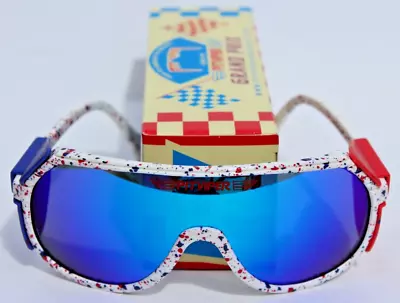 PIT VIPER The Merika USA Grand Prix Sunglasses Red/White/Blue NEW • $49.95