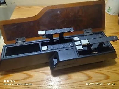  Mercedes W201 190E AMG Wooden Face Center Cassette Deck Holder Fischer OEM  • $320