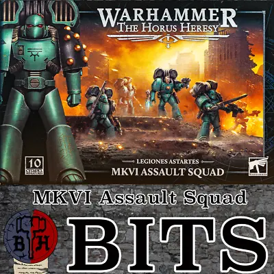 Horus Heresy Mark 6 Space Marines MKVI Assault Squad BITS Warhammer 40k 30k • $3.50