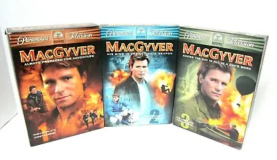 MacGyver Series Seasons 1 2 3  DVD Boxed Sets • $29.87