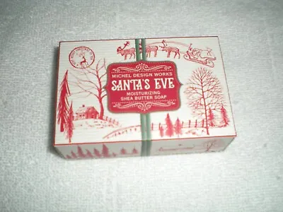 Santa's Eve Bar Soap Brand New Sweet Pine Bough 4.5 Oz Michel Design Works • $8.99