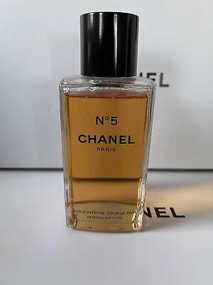 Chanel No 5 Huile Intense Pour Le Bain Intense Bath Oil. 250ml Glass Bottle • £189.99