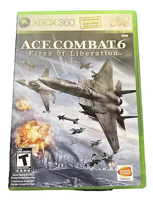 Ace Combat 6: Fires Of Liberation (Microsoft Xbox 360 2007) Complete & Tested! • $17