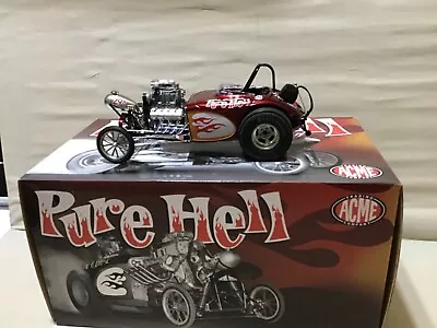 Pure Hell Rich Guasco’s Aa/fuel Bantam Gasser 1/18 Acme Diecast  Rare Nhra 0808 • $174.99