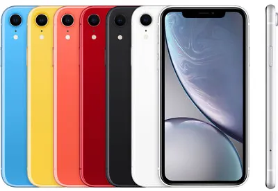 $171 • Buy Apple IPhone XR - 64GB 128GB 256GB - All Colors - Good Condition
