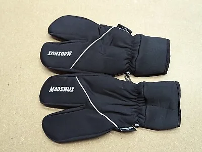 Madshus Lobster Gloves Small Cross Country Ski Grip Black Mittens • $19.95