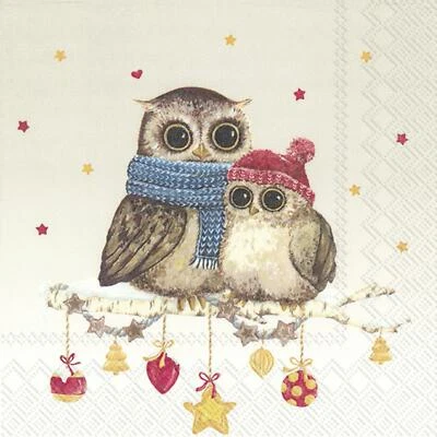 £6.45 • Buy Mummy And Me Linen Christmas Paper Napkins Lunch Cocktail Xmas 3-ply Serviettes