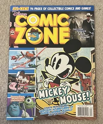 Disney Comic Zone Magazine Mickey Mouse! Summer 2013 • $5.50