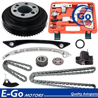 Timing Chain Kit Harmonic Balancer Tool For Jaguar F-Pace E-Pace XF XE 2.0 PT204 • $170.45