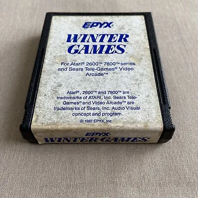 Winter Games (Atari 2600 / 7800 1978 Clean Tested) Video Game Cartridge Arcade + • $7.99