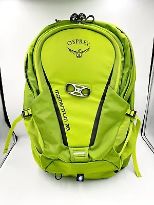 $81 • Buy Osprey Momentum 26 Bike Commuter Backpack, Orchard Green 