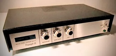 Vintage Fanon Triumph 15W PA Public Address Amplifier Tested • $59.99