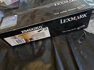 Brand New Never Opened X940 X945 X2kg Lexmark Black Ink Toner Cartridge  • £30