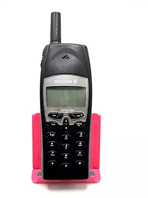 Vintage Ericsson A1228di Brick Cell Phone - Cingular Cellular Phone Collectable! • $35
