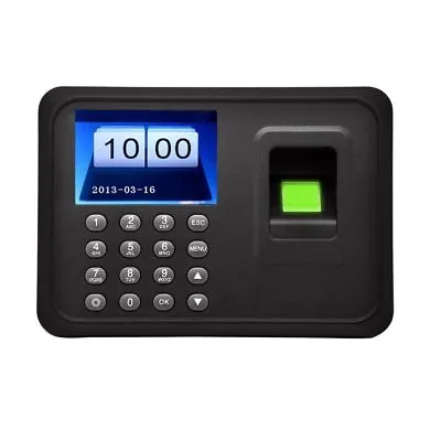 £57.19 • Buy Easy Use Fingerprint Clocking In Machine Attendance Employee Time Recorder ID