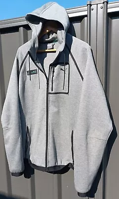 $25 • Buy Puma Mercedes AMG Petronas F1 Formula 1 Hoodie Team Jacket Grey Official Size XL