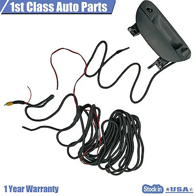 Rear View Backup Camera Kit W/ Wiring & Tailgate Handle For 97-07 Ford F150 F250 • $35.69