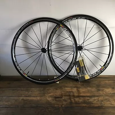 Mavic Askium 700c Wheelset W/Mavic Asksion Tires 20 Bladed Spokes Road Rim Brake • $299.99