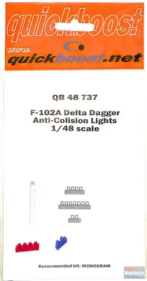 QBT48737 1:48 Quickboost F-102 Delta Dagger Anti-Collision Lights (REV Kit) • $14.89
