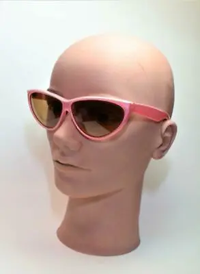 VTG Unique 1960s-1970s Solar France Women Cat Eye Pink Sunglasses • $79