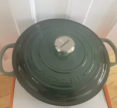 Le Creuset Cast Iron Signature Round Casserole 28cm Artichaut  (NEW) • £335
