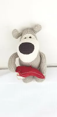 £11 • Buy Boofle Soft Toy Knitted Plush Large 12 Inch Collectable Bear With I Love You